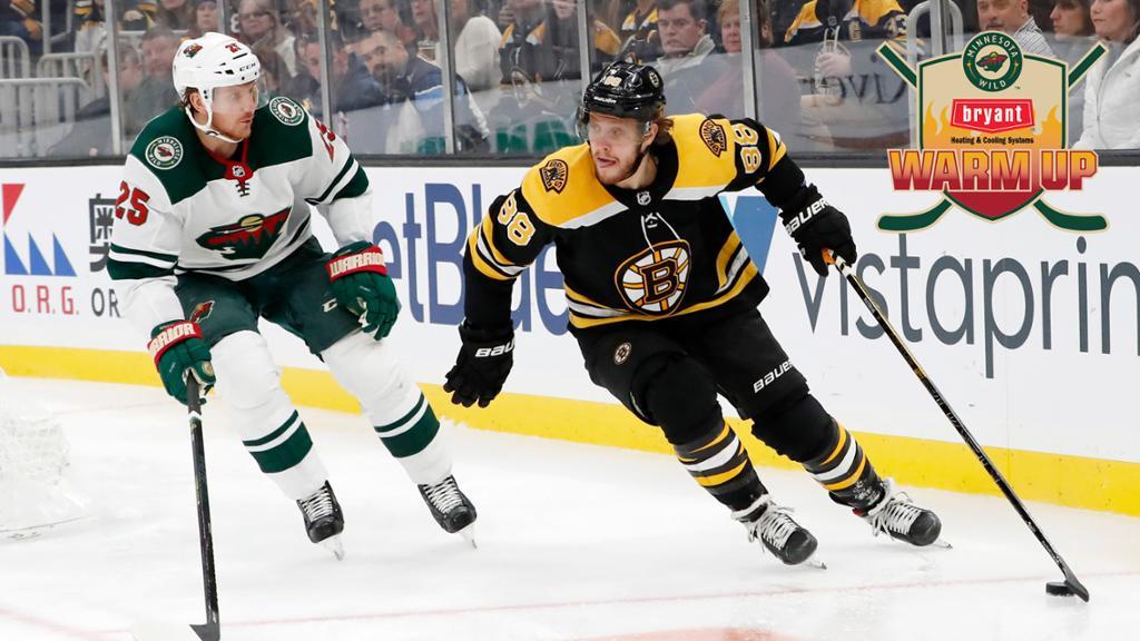 Boston Bruins at Minnesota Wild