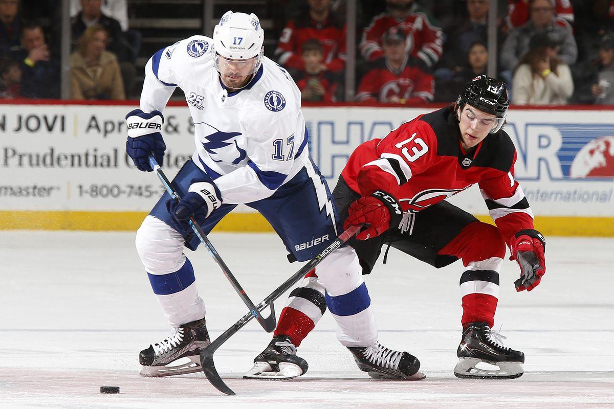 Tampa Bay Lightning at New Jersey Devils 